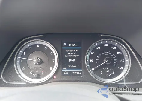 2021 Hyundai Sonata Sel z USA, uszkodzony, nr VIN 5NPEL4JA5MH070811